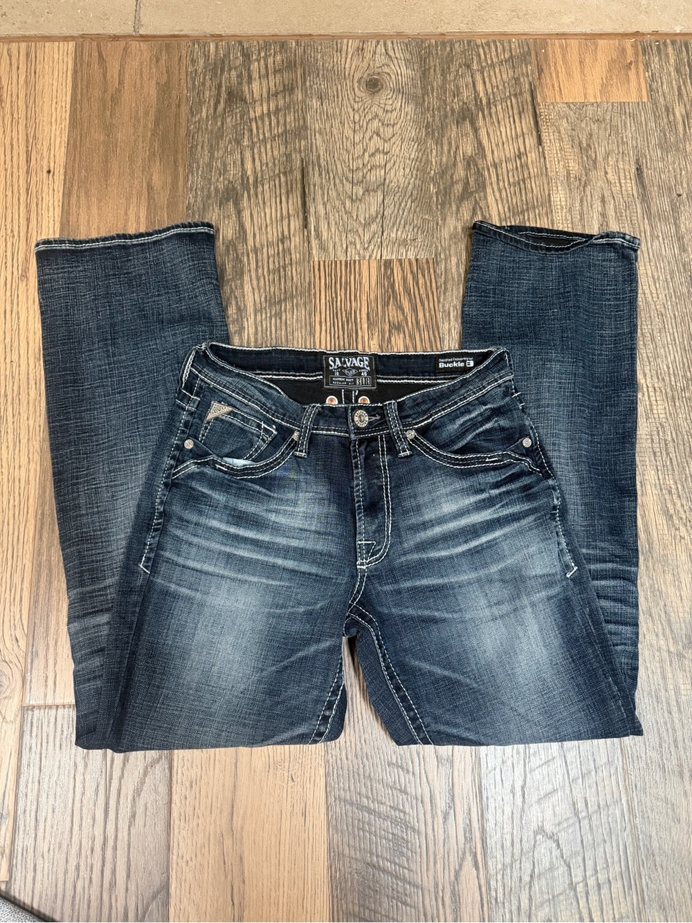 Salvage by Buckle Dark Wash Bootcut Jeans